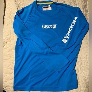 Boys Hook and Tackle UPF sun shirt size Lg